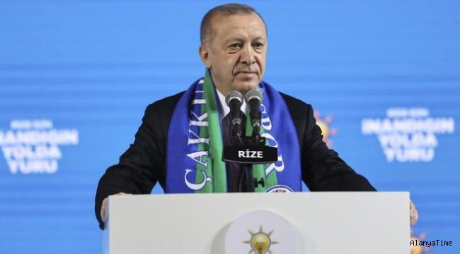 Cumhurbaşkanı Erdoğan, ABD'yi PKK'ya destek vermekle suçladı. 'Bal gibi de PKK'nın  yanındasınız