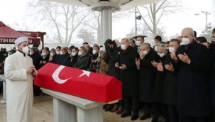 Cumhurbaşkanı Erdoğan, Topbaş'ın cenazesinde konuştu: Koranavirüs belası birçok yol arkadaşlarımızı bizden ayırdı