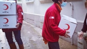 Kızılay İzmir Sel Mağdurlarının Yanında