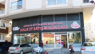 Manavgat Halk Et Satış Mağazası 1'inci yılını doldurdu  1 Yılda 50 ton et ve et ürünü satıldı