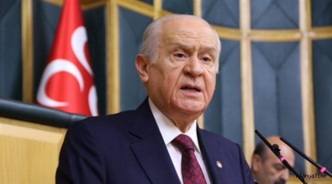 MHP Genel Başkanı Devlet Bahçeli'den yeni anayasa açıklaması