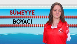 Milli yüzücü Sümeyye Boyacı