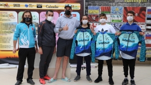 Alanyalı bisikletçilere destek