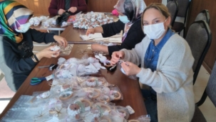 Amigurumi oyuncak yapmayı öğrendiler ABD'den sipariş aldılar