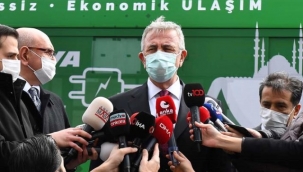 Ankara Büyükşehir Belediyesi, kendi kaynakları ile bir belediye otobüsünü elektrikliye çevirdi