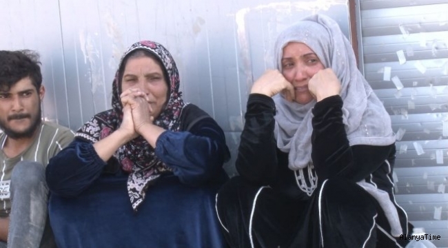 Antalya'da sera işçilerinin kaldığı barakalarda ağlatan yangın