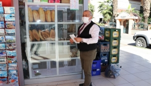 Başkan Yenialp ve ekibi pandemiye savaş açtı 