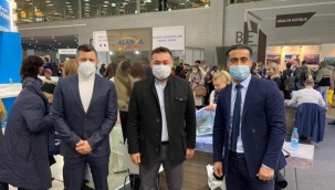 BAŞKAN YÜCEL'DEN TANITIM ATAĞI RUSYA'NIN EN BÜYÜK FUARI MITT MOSKOVA'DA ALANYA TANITILIYOR