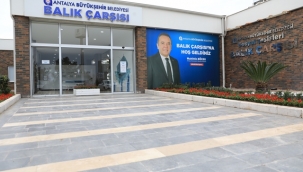 Büyükşehir Sosyal Tesisleri yeniden açıldı  Düden Balık Çarşısı  hizmet vermeye başladı