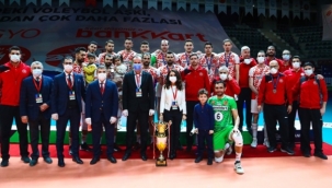 CEV Challenge Kupası'nda Ziraat Bankkart ikinci oldu