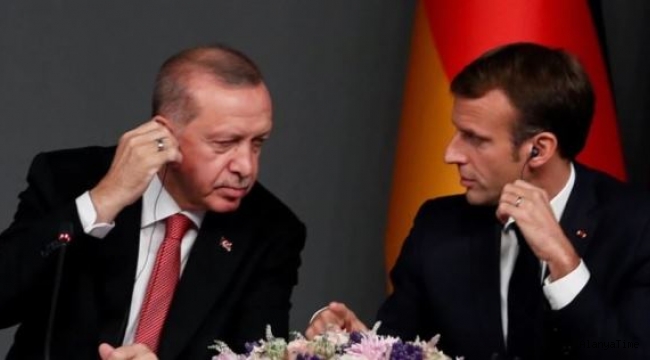 Cumhurbaşkanı Recep Tayyip Erdoğan, Fransa Cumhurbaşkanı Emmanuel Macron ile görüştü
