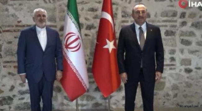 Dışişleri Bakanı Mevlüt Çavuşoğlu, İran Dışişleri Bakanı Cevat Zarif ile buluştu