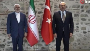 Dışişleri Bakanı Mevlüt Çavuşoğlu, İran Dışişleri Bakanı Cevat Zarif ile buluştu
