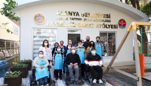 ENGELSİZ SANAT ATÖLYESİ İLE ÜRETİMİN ÖNÜNDEKİ ENGELLER KALKIYOR