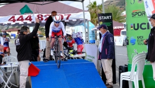 İŞİTME ENGELLİLER AVRUPA YOL BİSİKLETİ ŞAMPİYONASI'NDA  BİREYSEL ZAMANA KARŞI YARIŞI YAPILDI