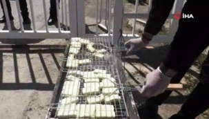 KKTC'de 'hellimli' protesto