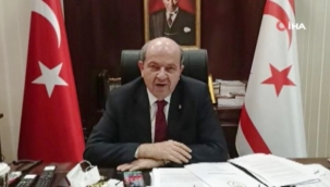 Kuzey Kıbrıs Türk Cumhuriyeti Cumhurbaşkanı Ersin Tatar: 'Türk futbolu bizim de gururumuzdur'