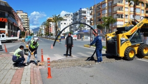 Mahmutlar'daki sinyalizasyon sorunu çözülüyor.