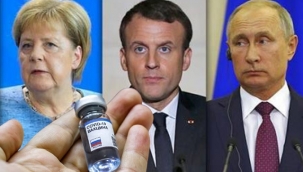Putin, Merkel ve Macron, Sputnik V aşısını görüştü
