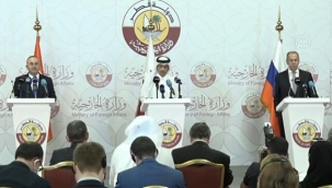 Rusya-Türkiye-Katar Üçlü Dışişleri Bakanları Toplantısı'nın ardından ortak açıklama