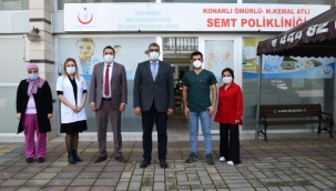 SEMT POLİKLİNİKLERİNDE ACİL YEŞİL ALAN DÖNEMİ!  