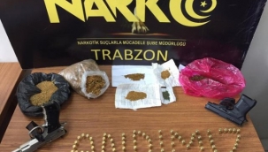 Trabzon Emniyeti'nden 'Andımız var' operasyonu: Mermilerle yazdılar