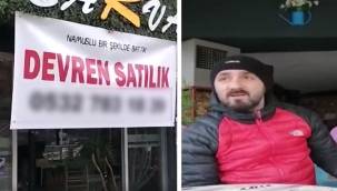 Trabzonlu esnaftan 'Namuslu bir şekilde battık' pankartı