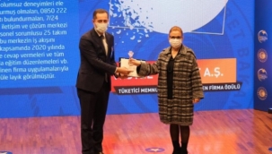 Vestel'e tüketici memnuniyeti ödülü