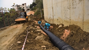 ALANYA BELEDİYESİ'NDEN ALTYAPI ATAĞI