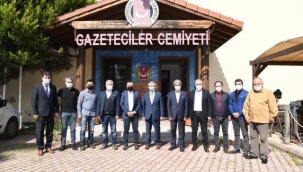 Antalya Vali'si Ersin Yazıcı: " Gazeteciler Antalya'nın tanıtılmasında büyük rol oynuyor"
