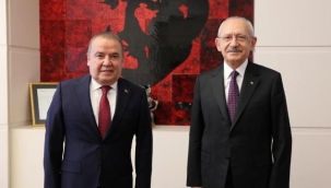 Başkan Böcek CHP Genel Başkanı Kılıçdaroğlu'na projelerini anlattı