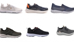 Erkek spor ayakkabı koleksiyonu 