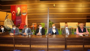 ESNAFLAR, ODA BAŞKANLARIYLA BİR ARAYA GELDİ