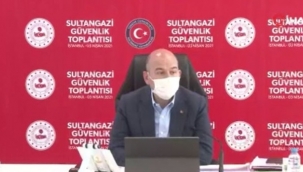 İçişleri Bakanı Soylu, Sultangazi Güvenlik Toplantısına katıldı