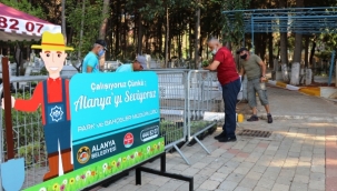 ALANYA BELEDİYESİ BAYRAMDA 62 BİN ÇİÇEK DAĞITACAK