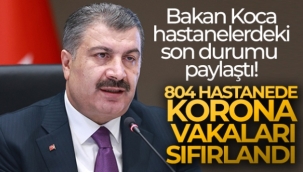 Bakan Koca hastanelerdeki son durumu paylaştı!