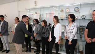 BAŞKAN YÜCEL, BELEDİYE PERSONELİ İLE BAYRAMLAŞTI