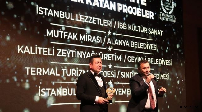 BAŞKAN YÜCEL'İN MUTFAK MİRASI PROJESİ'NE BÜYÜK ÖDÜL