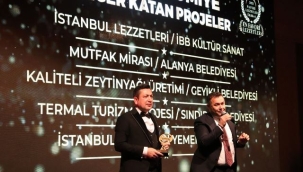 BAŞKAN YÜCEL'İN MUTFAK MİRASI PROJESİ'NE BÜYÜK ÖDÜL