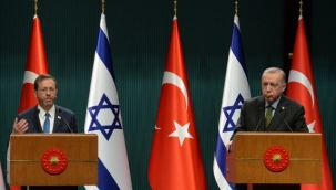 Cumhurbaşkanı Erdoğan, İsrail Cumhurbaşkanı Herzog ile görüştü