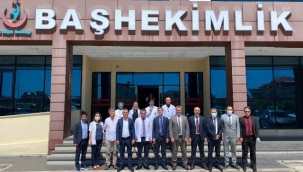 İL SAĞLIK MÜDÜRÜ BAŞIBÜYÜK, ALANYA EĞİTİM VE ARAŞTIRMA HASTANESİNİ ZİYARET ETTİ.  