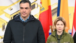 İspanya ve Danimarka Başbakanları Kiev'de