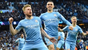 Manchester City, gol düellosunda avantajı kaptı