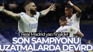Real Madrid uzatmalarda yarı finalde