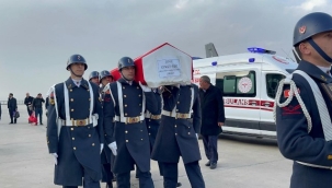 Şehit infaz koruma memuru Cengiz Yiğit için Ağrı'da tören düzenlendi