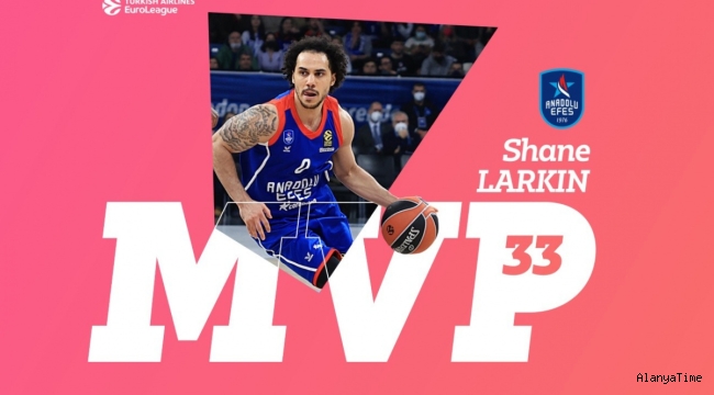 THY Euroleague'de 33. haftanın MVP'si Shane Larkin