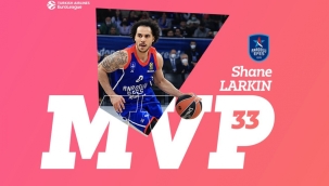 THY Euroleague'de 33. haftanın MVP'si Shane Larkin