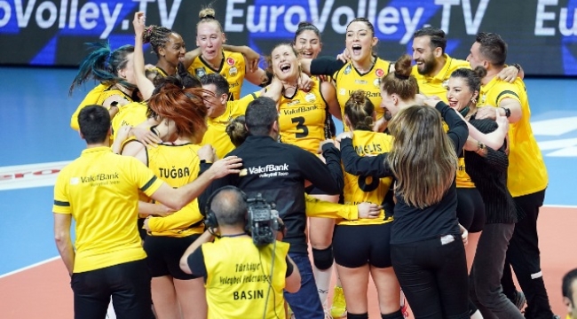 VakıfBank, CEV Şampiyonlar Ligi'nde finalde