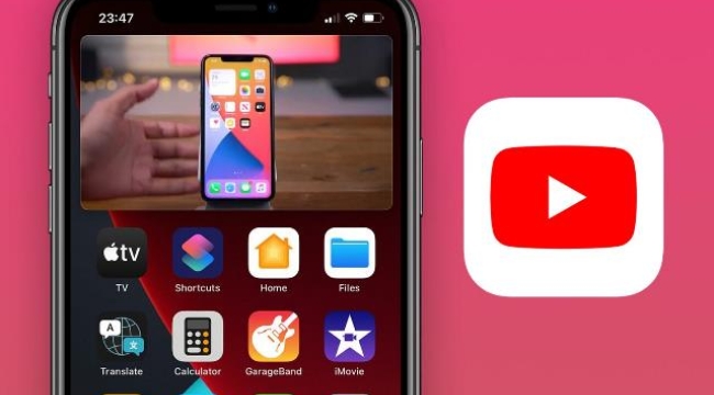 YouTube'un iOS sürümüne resim içinde resim özelliği geliyor