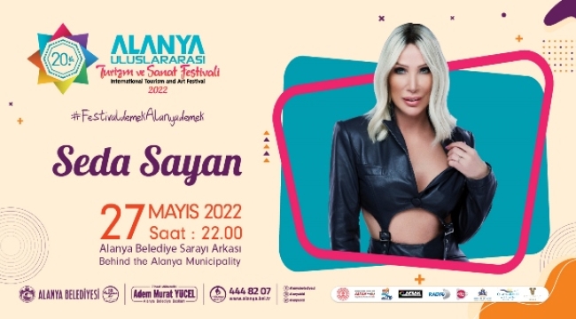 20. ALANYA ULUSLARARASI TURİZM VE SANAT FESTİVALİ BAŞLIYOR